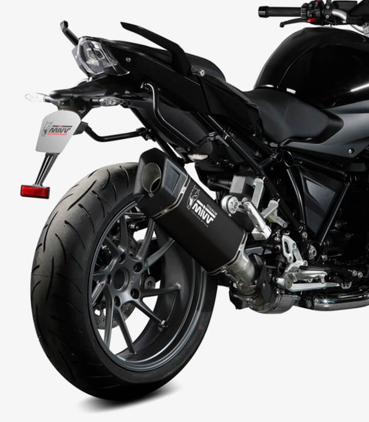 MIVV SR-1 Auspuff Titan Schwarz für BMW R 1250 R (21-25), R 1250 RS (21-25) B.040.LR1TB