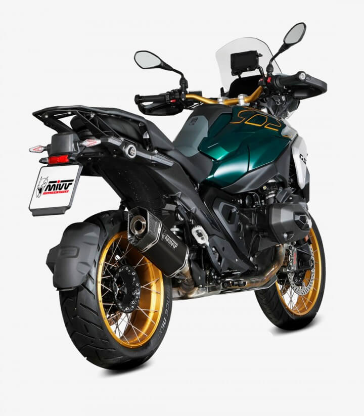 MIVV SR-1 Exhaust Black Titanium for BMW R 1300 GS (24-25) B.042.LR1TB