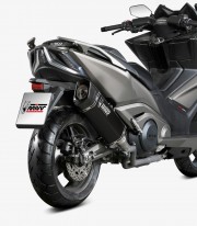 Escape MIVV SR-1 Titanio Negro para Kymco AK 550 (21-25) O.011.LR1TB