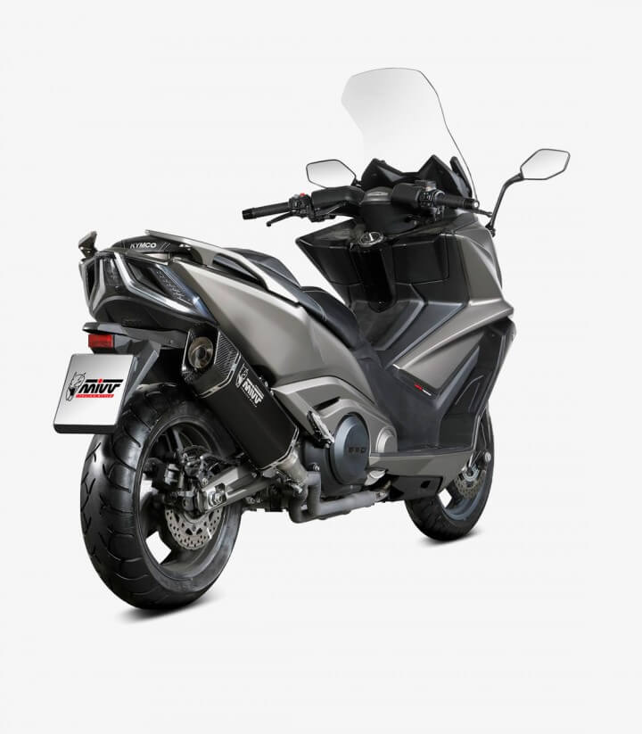 Escape MIVV SR-1 Titanio Negro para Kymco AK 550 (21-25) O.011.LR1TB