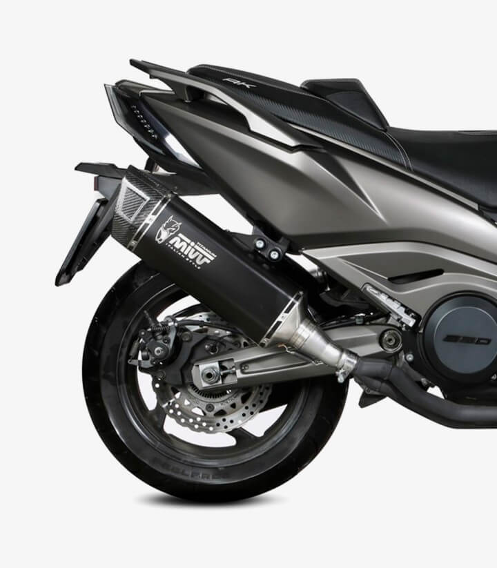 MIVV SR-1 Auspuff Titan Schwarz für Kymco AK 550 (21-25) O.011.LR1TB