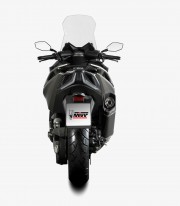 MIVV SR-1 Exhaust Black Titanium for Kymco AK 550 (21-25) O.011.LR1TB