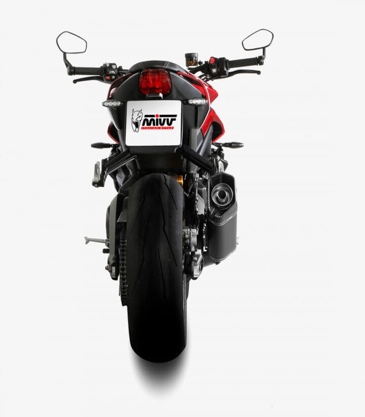 MIVV SR-1 Auspuff Titan Schwarz für Triumph Street Triple 675 (23-24), 765 R/RS (23-25), Street Twin (23-24) T.026.LR1TB