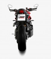 MIVV SR-1 Exhaust Black Titanium for Triumph Street Triple 765 R / S / RS (23-25) T.026.LR1TB