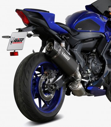 MIVV SR-1 Auspuff Titan Schwarz für Yamaha YZF-R7 (22-24) Y.071.LR1TB