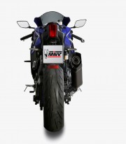 MIVV SR-1 Exhaust Black Titanium for Yamaha YZF R7 / 750 (22-25) Y.071.LR1TB