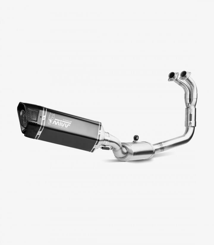 MIVV SR-1 Auspuff Titan Schwarz für Yamaha YZF-R7 (22-24) Y.071.LR1TB