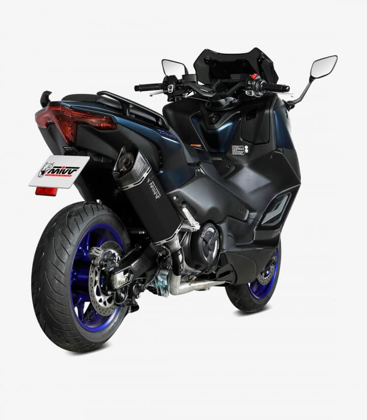 MIVV SR-1 Auspuff Titan Schwarz für Yamaha TMAX 560 (22-25) Y.073.LR1TB