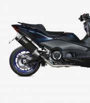 MIVV SR-1 Exhaust Black Titanium for Yamaha T-MAX 560 (22-25) Y.073.LR1TB
