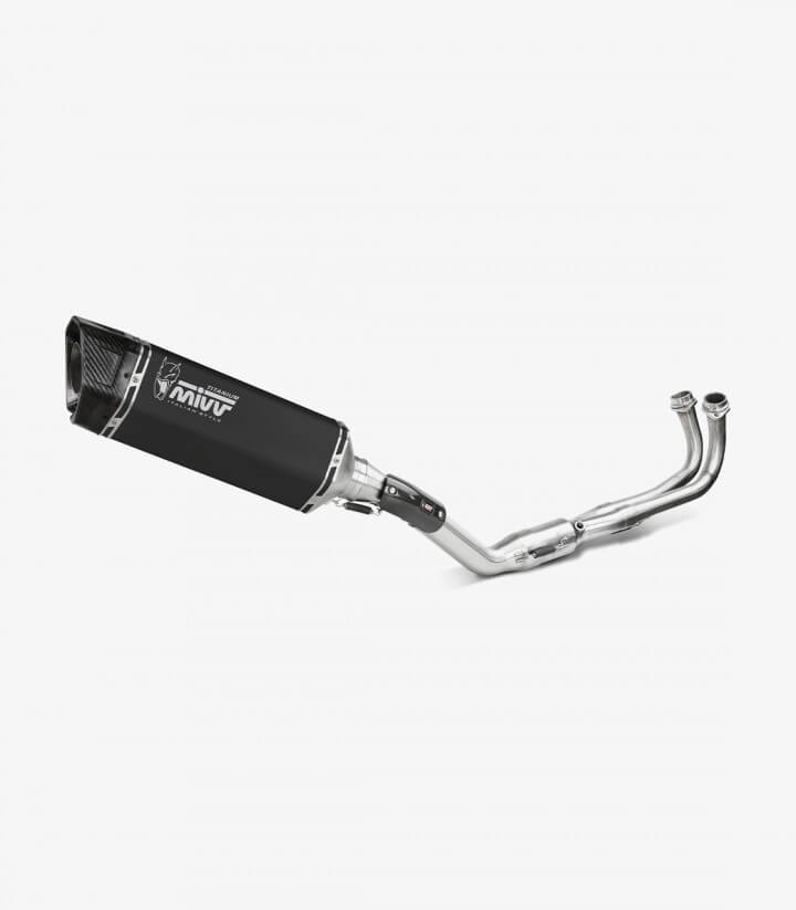 MIVV SR-1 Exhaust Black Titanium for Yamaha T-MAX 560 (22-25) Y.073.LR1TB
