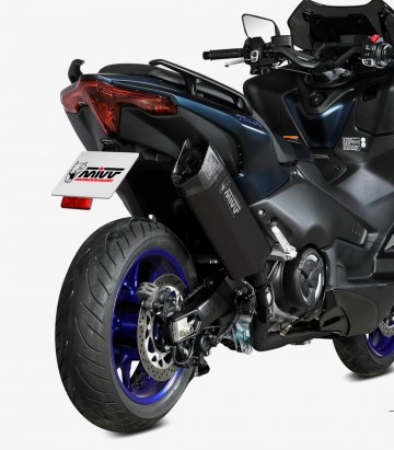MIVV SR-1 Auspuff Titan Schwarz für Yamaha TMAX 560 (22-24) Y.073.LR1TBN