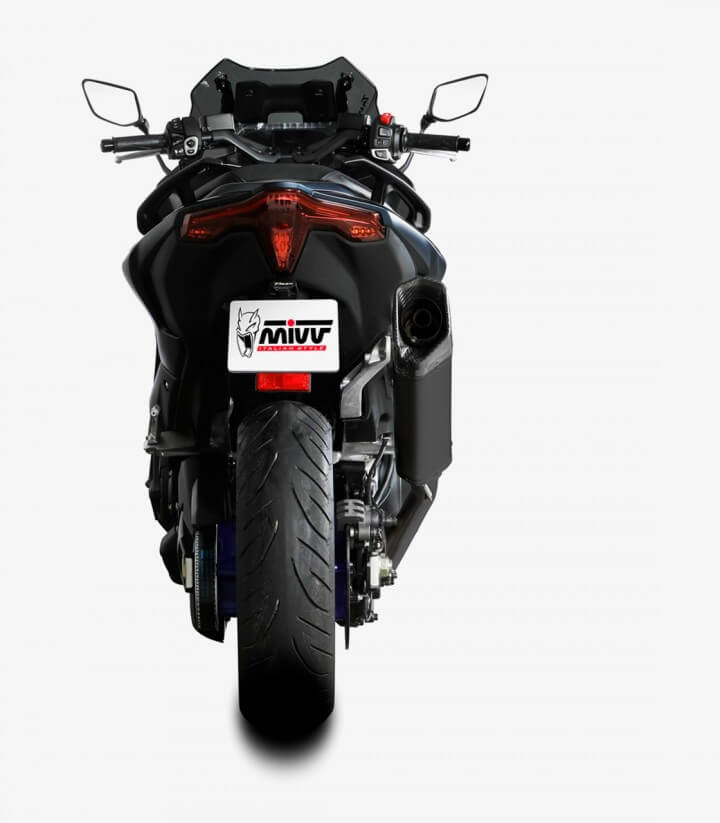 MIVV SR-1 Auspuff Titan Schwarz für Yamaha TMAX 560 (22-24) Y.073.LR1TBN