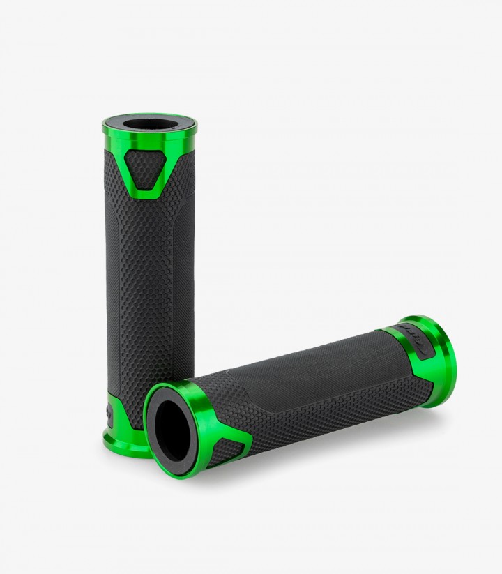 Puig Revving grips color Green 22271V