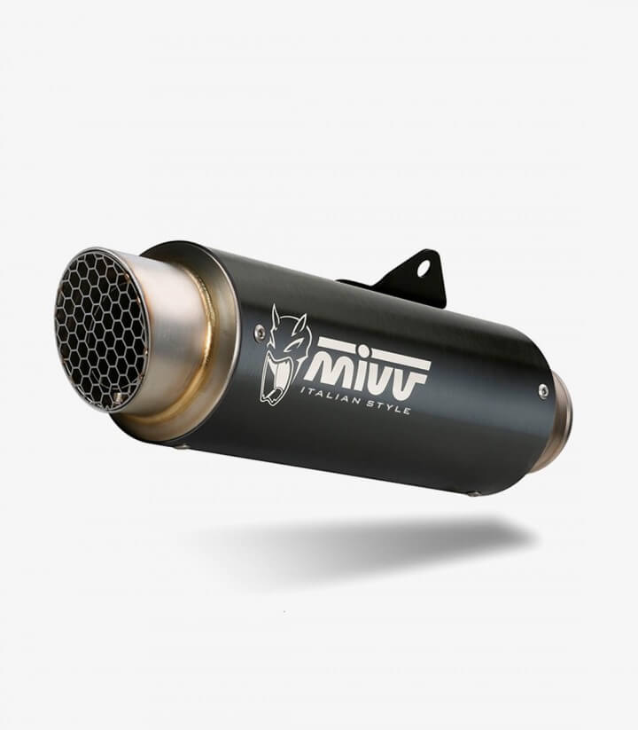MIVV GP PRO Auspuff Schwarz für Ducati Monster 1200 (14-16) D.030.LXBP