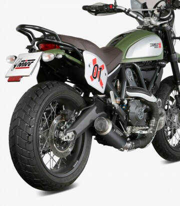 MIVV GP PRO Auspuff Schwarz für several Ducati and Honda models D.035.LXBP