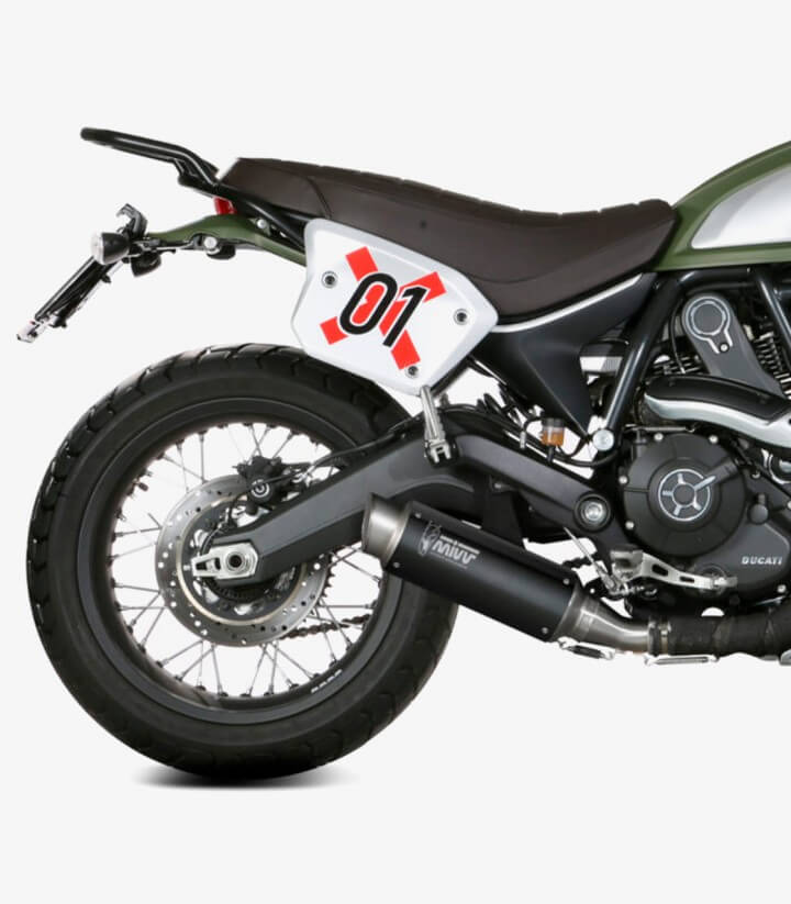 Escape MIVV GP PRO Negro para Ducati Scrambler (15-20) D.035.LXBP