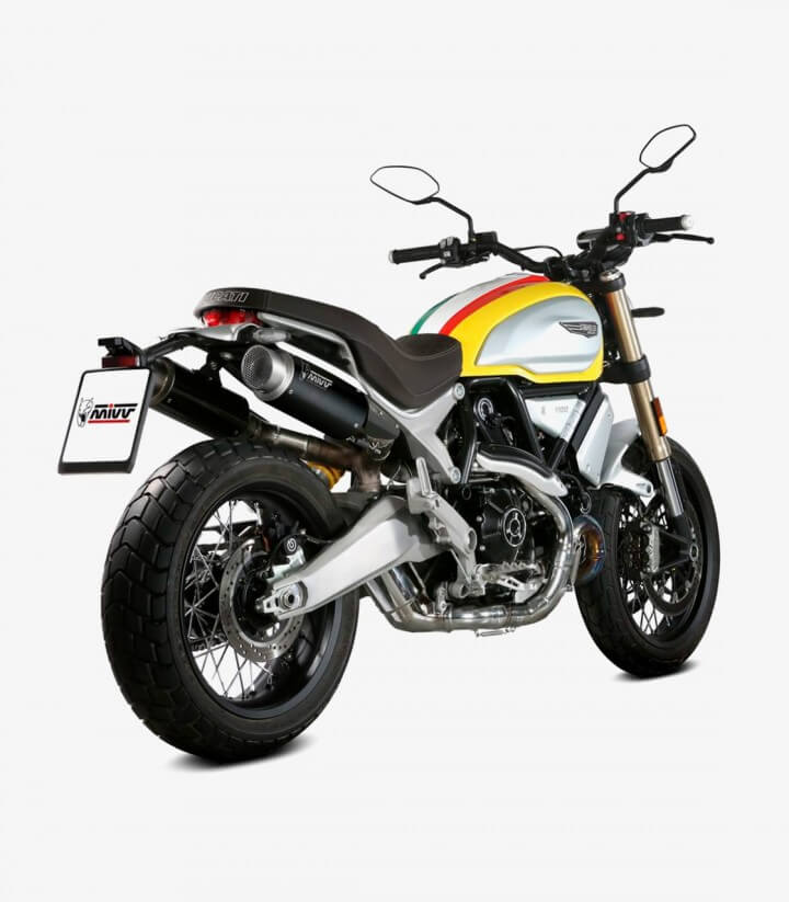 Escape MIVV GP PRO Negro para Ducati Scrambler 1100 (18-20) D.038.LXBP