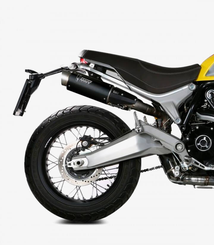 MIVV GP PRO Auspuff Schwarz für Ducati Scrambler 1100 (18-20) D.038.LXBP