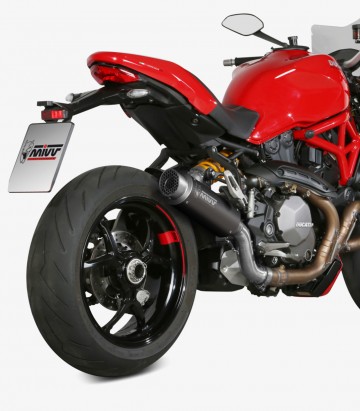 MIVV GP PRO Auspuff Schwarz für Ducati Monster (17-21) D.041.LXBP