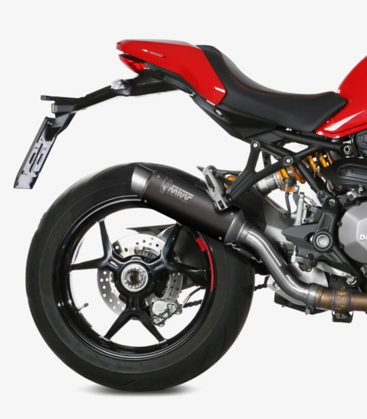 Escape MIVV GP PRO Negro para Ducati Monster 821 / 1200 / S (17-21) D.041.LXBP