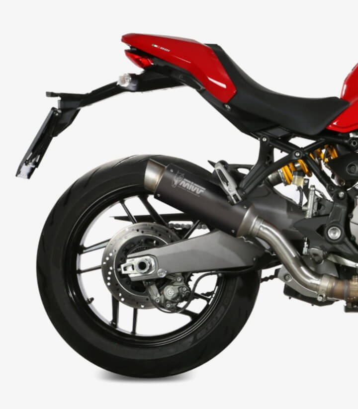 Escape MIVV GP PRO Negro para Ducati Monster 821 / 1200 / S (17-21) D.041.LXBP