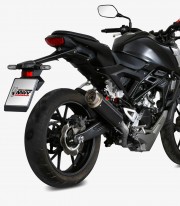 MIVV GP PRO Exhaust Black for Honda CB 125 R (18-20) H.074.LXBP