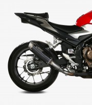 MIVV GP PRO Exhaust Black for Honda CB 500 F / X (19-25) H.075.LXBP