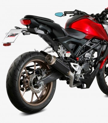 MIVV GP PRO Auspuff Schwarz für Honda CB125R (21-24) H.077.LXBP