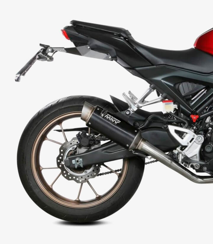 Escape MIVV GP PRO Negro para Honda CB 125 R (21-24) H.077.LXBP