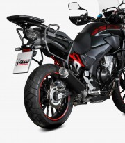 MIVV GP PRO Exhaust Black for Honda CB 500 F / X (21-25) H.084.LXBP