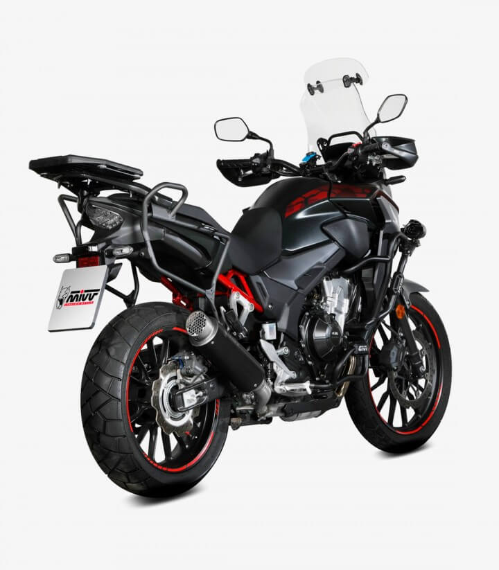 MIVV GP PRO Exhaust Black for Honda CB 500 F / X (21-25) H.084.LXBP