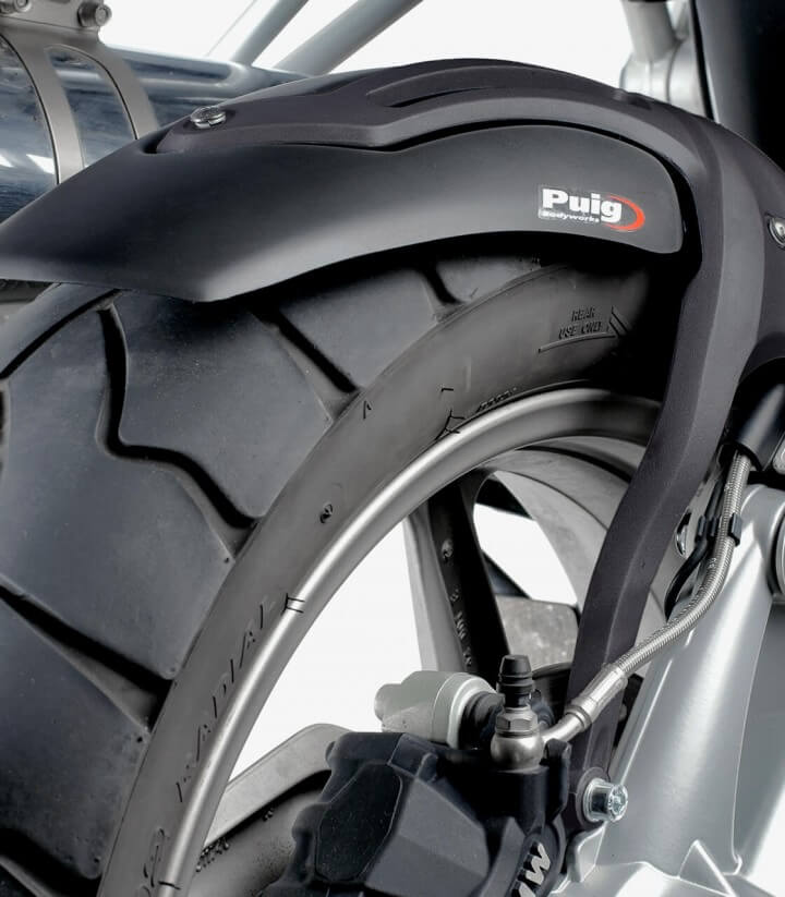 Kotflügel hinten BMW R1200GS (00-12), R1200GS Adventure (06-13) Mattschwarz Puig 5055J