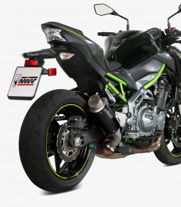 MIVV GP PRO Auspuff Schwarz für Kawasaki Z 900 (17-26), Z 900 RS (17-25) K.045.LXBP