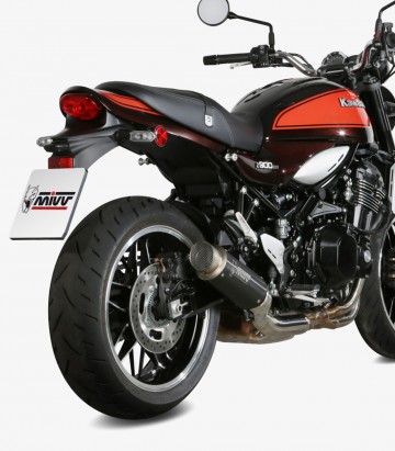 MIVV GP PRO Auspuff Schwarz für Kawasaki Z 900 RS (18-25) K.046.LXBP