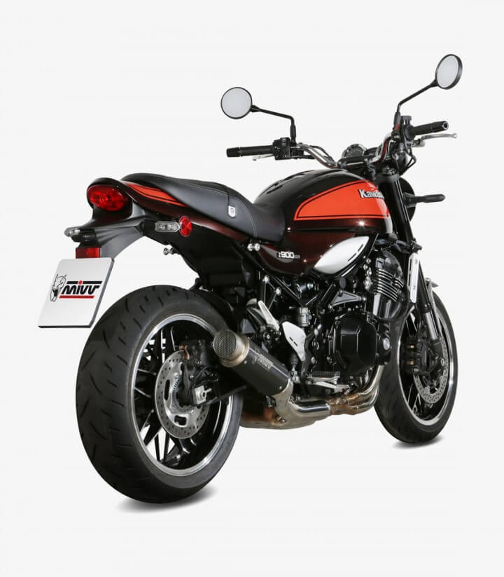 MIVV GP PRO Exhaust Black for Kawasaki Z 900 RS (18-25) K.046.LXBP