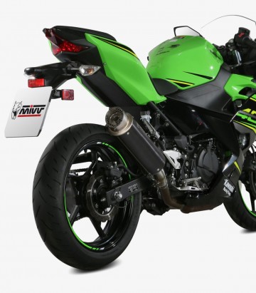 MIVV GP PRO Auspuff Schwarz für Kawasaki Ninja 400 (18-23), Z 400 (19-23) K.047.LXBP