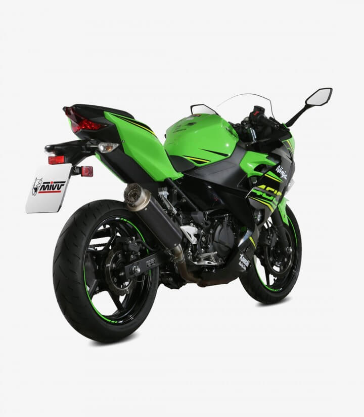 Escape MIVV GP PRO Negro para Kawasaki Ninja 400 / Z 400 (18-23) K.047.LXBP