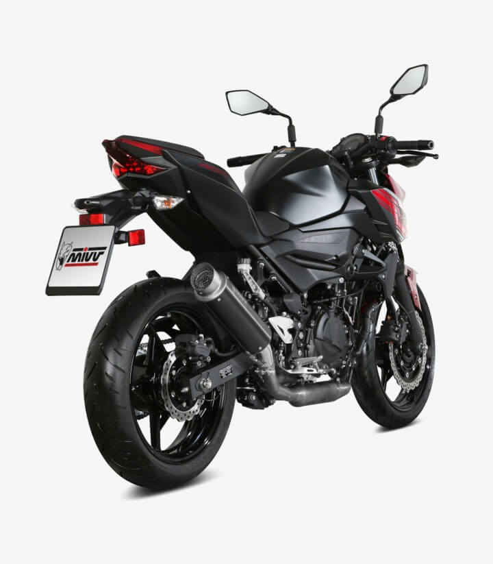 Escape MIVV GP PRO Negro para Kawasaki Ninja 400 / Z 400 (18-23) K.047.LXBP