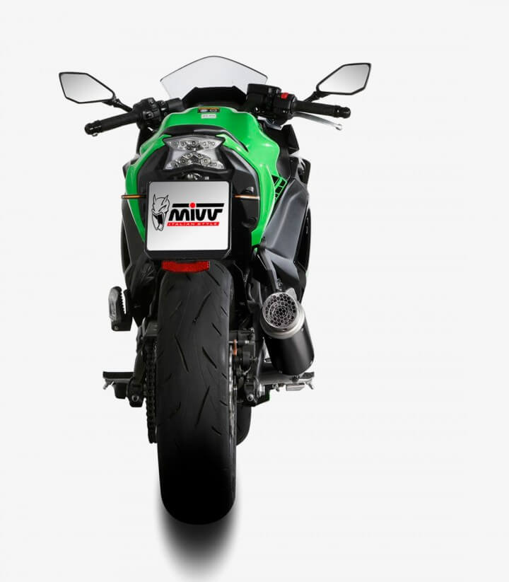 MIVV GP PRO Exhaust Black for Kawasaki Ninja 650 / Z 650 / Vulcan S 650 (24–25) K.058.LXBP