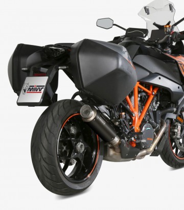 MIVV GP PRO Auspuff Schwarz für KTM 1290 Super Duke GT (16-24) KT.018.LXBP