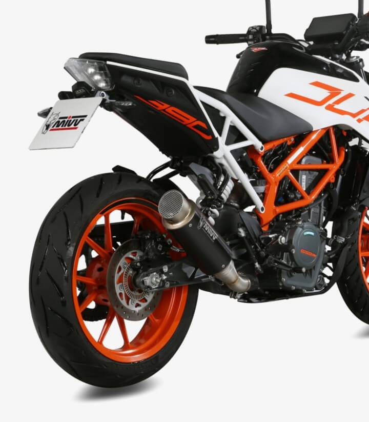 Escape MIVV GP PRO Negro para KTM 125 / 390 Duke / RC (17-20) KT.019.LXBP