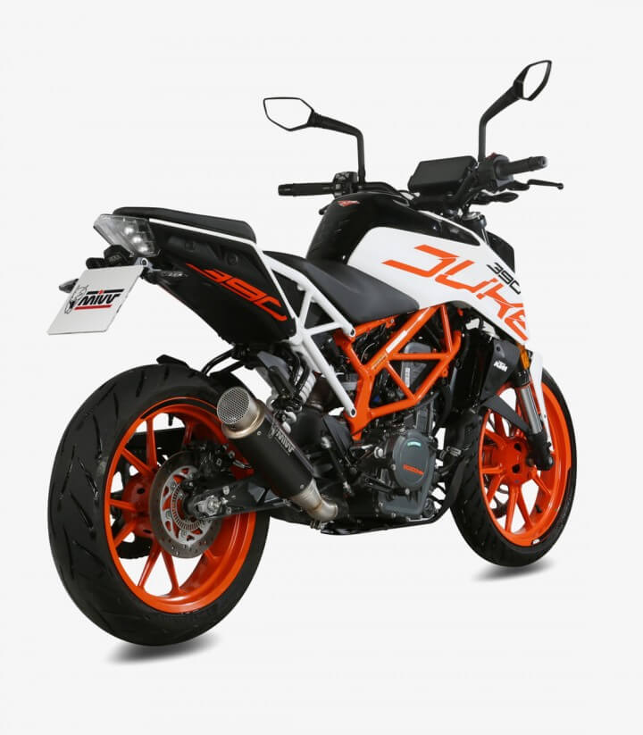 MIVV GP PRO Exhaust Black for KTM 125 / 390 Duke / RC (17–20) KT.019.LXBP