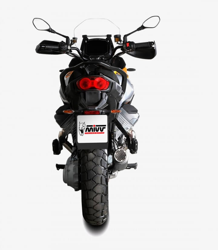 Escape MIVV GP PRO Negro para Moto Guzzi STELVIO (24-25) M.016.LXBP