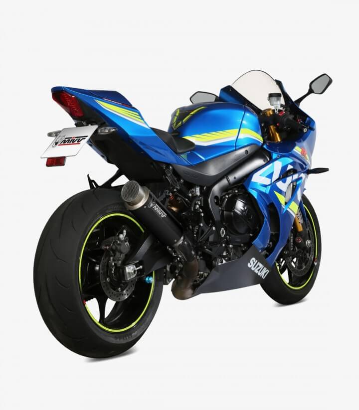 MIVV GP PRO Auspuff Schwarz für Suzuki GSX-R1000 (17-21) S.050.LXBP