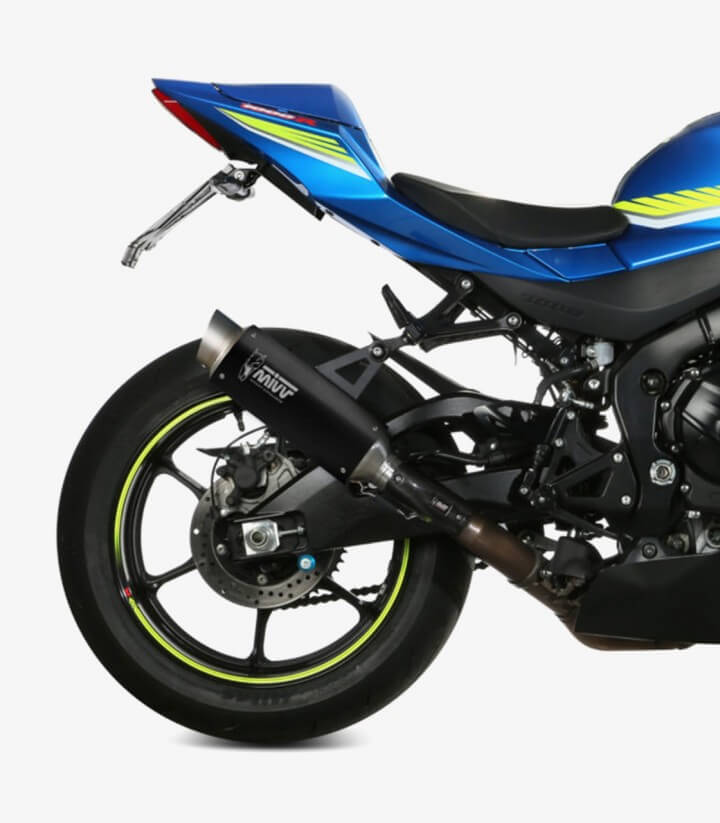 MIVV GP PRO Auspuff Schwarz für Suzuki GSX-R1000 (17-21) S.050.LXBP