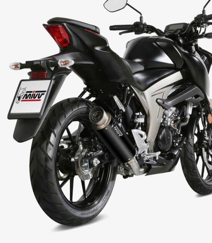 Escape MIVV GP PRO Negro para Suzuki GSX-R/S 125 (17-21) S.055.LXBP