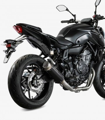 MIVV GP PRO Exhaust Black for Yamaha MT 07 / FZ 07 (21-24) Y.065.LXBP