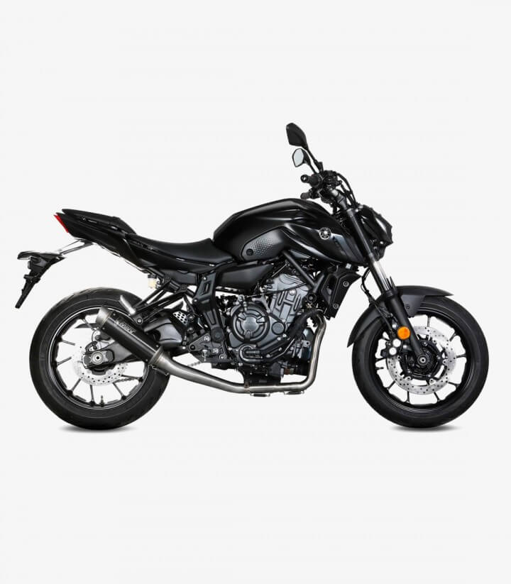 MIVV GP PRO Exhaust Black for Yamaha MT 07 / FZ 07 (21-24) Y.065.LXBP