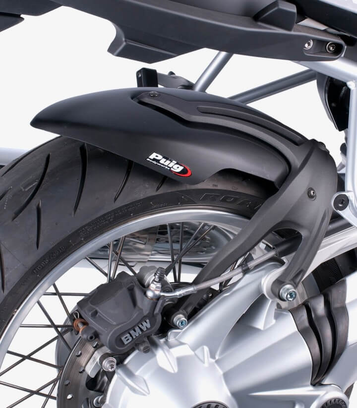 Guardabarros trasero BMW R1200 R/S Tipo S con Soporte Negro Puig 5861J