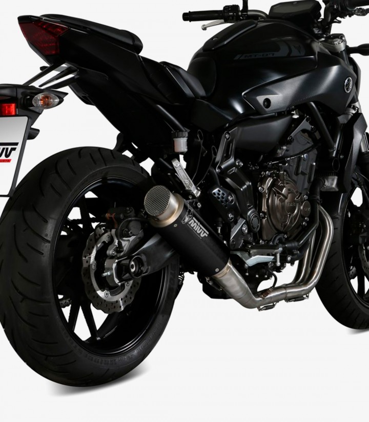 Escape MIVV GP PRO Negro para Yamaha MT 07 / FZ 07 (14-24) Y.045.LXBP